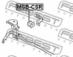 Купить Febest MSBCSR – отличная цена на EXIST.UA!