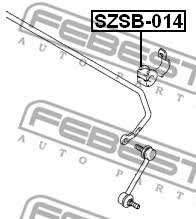 Купити Febest SZSB014 – суперціна на EXIST.UA!