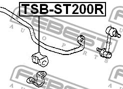 Купить Febest TSBST200R – отличная цена на EXIST.UA!