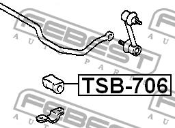 Купити Febest TSB706 – суперціна на EXIST.UA!