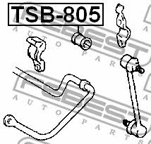 Купити Febest TSB805 – суперціна на EXIST.UA!