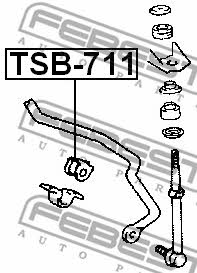 Купить Febest TSB711 – отличная цена на EXIST.UA!