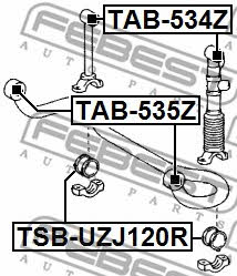 Купить Febest TSBUZJ120R – отличная цена на EXIST.UA!