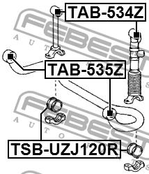 Купить Febest TSB-UZJ120R по низкой цене в Украине!