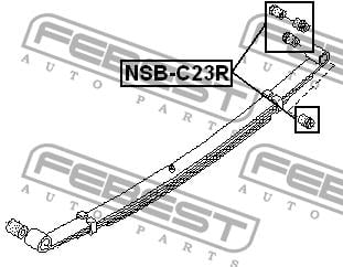 Купить Febest NSB-C23R по низкой цене в Украине!