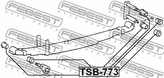 Купити Febest TSB773 – суперціна на EXIST.UA!