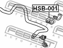 Купити Febest HSB001 – суперціна на EXIST.UA!