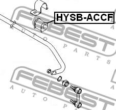 Купити Febest HYSB-ACCF за низькою ціною в Україні!
