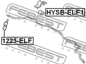 Купити Febest HYSB-ELF1 за низькою ціною в Україні!