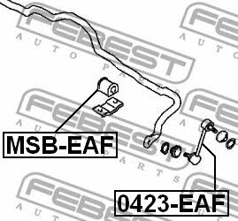 Купить Febest MSBEAF – отличная цена на EXIST.UA!