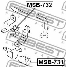 Купити Febest MSB732 – суперціна на EXIST.UA!