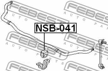 Купити Febest NSB041 – суперціна на EXIST.UA!