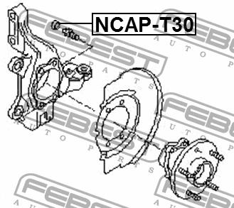 Ковпачок обмежувача повороту Febest NCAP-T30