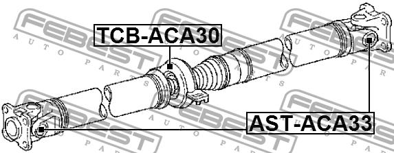 Купити Febest ASTACA33 – суперціна на EXIST.UA!