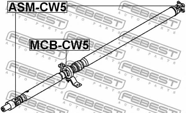 Купить Febest ASMCW5 – отличная цена на EXIST.UA!