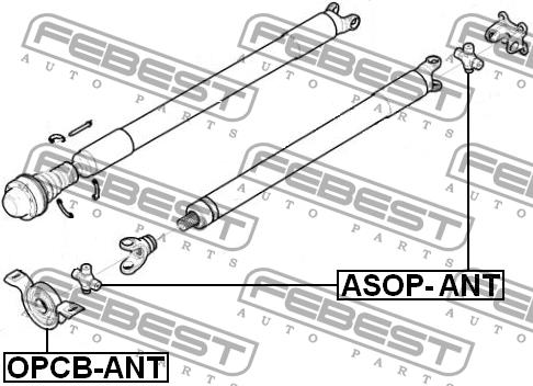 Купить Febest ASOPANT – отличная цена на EXIST.UA!