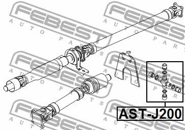Купить Febest AST-J200 по низкой цене в Украине!