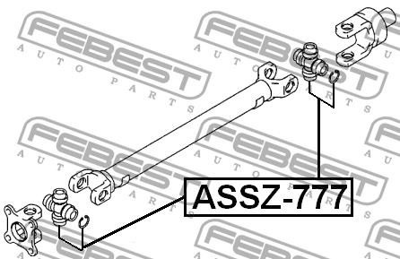 Купить Febest ASSZ777 – отличная цена на EXIST.UA!