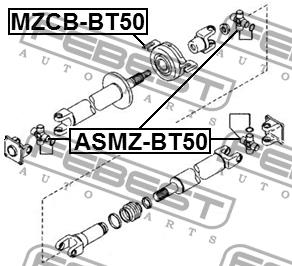 Купить Febest ASMZ-BT50 по низкой цене в Украине!