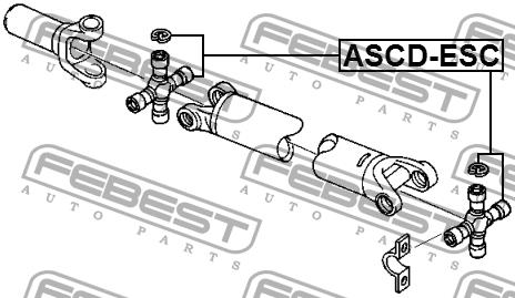 Купить Febest ASCD-ESC по низкой цене в Украине!