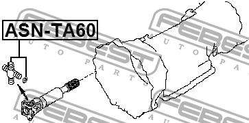 Купить Febest ASN-TA60 по низкой цене в Украине!