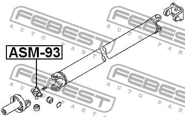 Купить Febest ASM-93 по низкой цене в Украине!