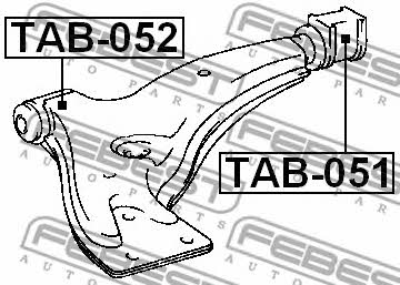 Купить Febest TAB-051 по низкой цене в Украине!