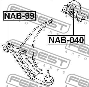 Купить Febest NAB040 – отличная цена на EXIST.UA!