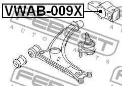Купити Febest VWAB009X – суперціна на EXIST.UA!