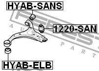Купить Febest HYABSANS – отличная цена на EXIST.UA!