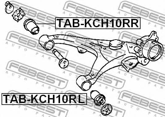 Купить Febest TAB-KCH10RL по низкой цене в Украине!