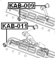 Купить Febest KAB-011 по низкой цене в Украине!