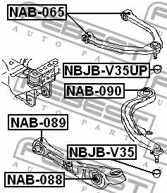 Купити Febest NAB088 – суперціна на EXIST.UA!