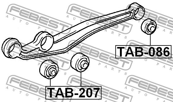 Купить Febest TAB207 – отличная цена на EXIST.UA!