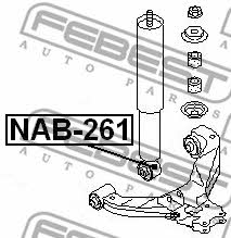 Купить Febest NAB-261 по низкой цене в Украине!