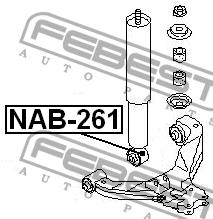 Купить Febest NAB261 – отличная цена на EXIST.UA!