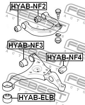 Купить Febest HYAB-NF2 по низкой цене в Украине!