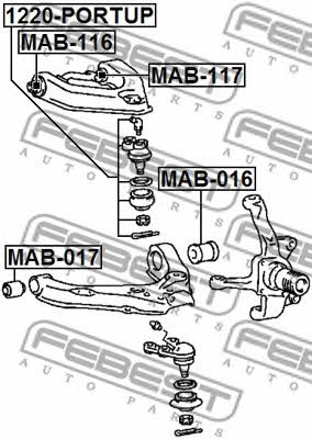 Купить Febest MAB-117 по низкой цене в Украине!