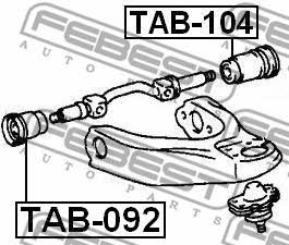 Купить Febest TAB-092 по низкой цене в Украине!