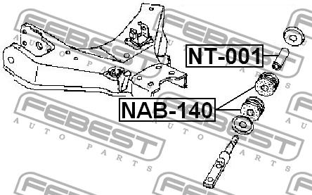 Купити Febest NAB-140 за низькою ціною в Україні!
