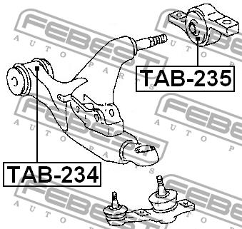Купить Febest TAB-234 по низкой цене в Украине!