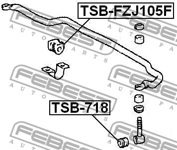 Купити Febest TSB718 – суперціна на EXIST.UA!