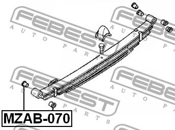 Купить Febest MZAB-070 по низкой цене в Украине!