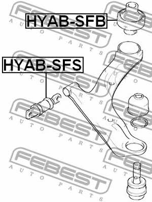 Купить Febest HYAB-SFS по низкой цене в Украине!