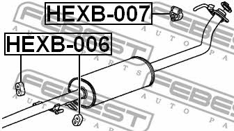 Купить Febest HEXB-007 по низкой цене в Украине!