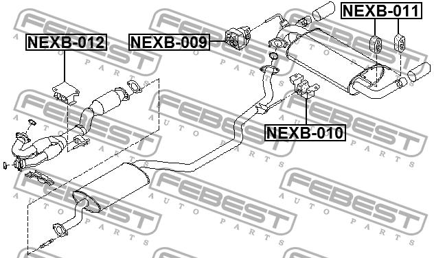 Купити Febest NEXB012 – суперціна на EXIST.UA!