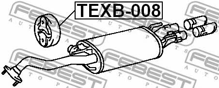 Купити Febest TEXB008 – суперціна на EXIST.UA!