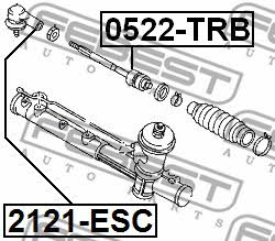 Купить Febest 2121ESC – отличная цена на EXIST.UA!