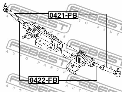 Купить Febest 0421FB – отличная цена на EXIST.UA!