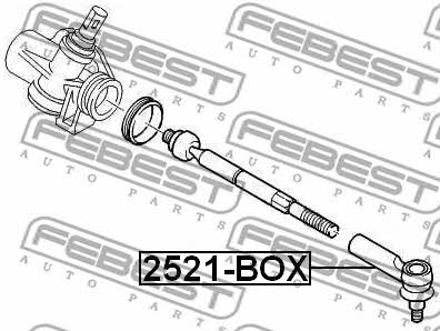 Купить Febest 2521BOX – отличная цена на EXIST.UA!